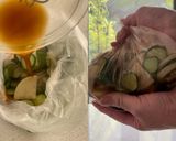 きゅうりと大根のひたひた 甘酢醤油漬け作り方3写真