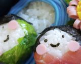 七夕キャラ弁♪織姫と彦星♪作り方18写真