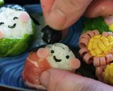 七夕キャラ弁♪織姫と彦星♪作り方20写真