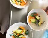 根菜茄子洋風きな粉香味タレ味野菜炒め作り方5写真