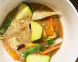 根菜茄子洋風きな粉香味タレ味野菜炒め作り方12写真