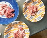 レンジ簡単きな粉味噌ステーキ味甘酢酢豚作り方2写真