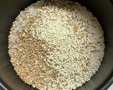 ごま◦クミンの炊込みご飯 鶏がらの素使用作り方1写真