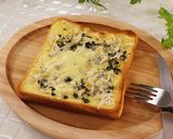 あと引く美味しさ‼大葉&しらすの食パン作り方4写真