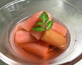 夏はひんやり・ずいきの酢の物作り方12写真