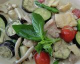 野菜たっぷりグリーンカレー♬作り方6写真