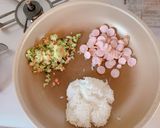 歳の差兄弟姉妹のためのリメイクチャーハン作り方4写真
