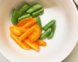 肉無チクワ簡単きな粉オイクリーム野菜炒め作り方4写真