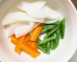 肉無チクワ簡単洋風きな粉味噌鍋味野菜炒め作り方4写真