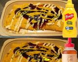 美味ドレ蜂蜜フレンチマスタードとん平焼き作り方1写真