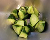 鶏むね肉ときゅうりのねぎ塩ダレ作り方5写真