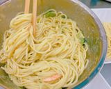 えびとアボカドの夏のパスタby草津市作り方4写真