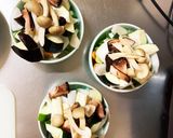 肉無チクワ簡単きな粉オイクリーム野菜炒め作り方10写真