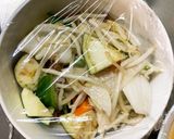 肉無チクワ簡単洋風きな粉味噌鍋味野菜炒め作り方12写真