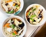 肉無チクワ簡単きな粉オイクリーム野菜炒め作り方13写真