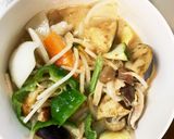 肉無チクワ簡単洋風きな粉味噌鍋味野菜炒め作り方14写真