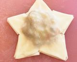 星型サモサ　餃子の皮で星型成形作り方5写真
