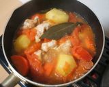 野菜ごろごろのトマト煮♪作り方3写真