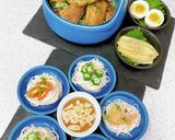 サラダを添えた♪イワシの甘酢だれ漬け作り方10写真