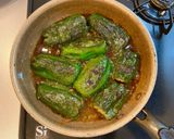 梅だれピーマンの肉詰め作り方8写真