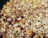 ミートソースのロコモコ風丼作り方3写真