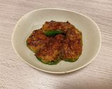 梅だれピーマンの肉詰め作り方9写真