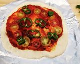 ヘラで混ぜるだけ 薄力粉でこねないピザ作り方9写真