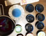 七夕デザート☆白餡の入った夜空ゼリー☆作り方3写真