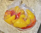 パプリカの梅かつお和え作り方3写真