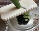 シンプル♡タコときゅうりとわかめの酢の物作り方2写真