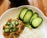 味付け簡単♪鶏ハンバーグ！七夕にも作り方6写真