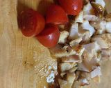☆簡単美味☆昨晩余った焼き魚のパスタ作り方2写真