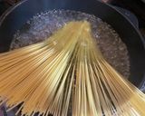 ☆簡単美味☆昨晩余った焼き魚のパスタ作り方3写真