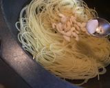 ☆簡単美味☆昨晩余った焼き魚のパスタ作り方4写真
