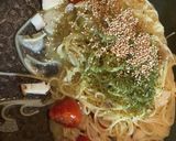 ☆簡単美味☆昨晩余った焼き魚のパスタ作り方8写真