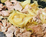 豚肉のあまからしょうがーりっく焼き作り方2写真