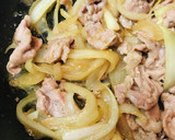 豚肉のあまからしょうがーりっく焼き作り方3写真