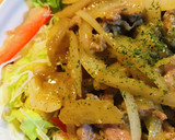 豚肉のあまからしょうがーりっく焼き作り方4写真
