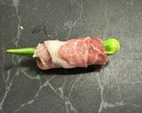 豚こまで巻く！オクラのコクうま照り焼き作り方6写真