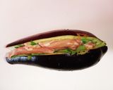 鶏セセリの茄子サンド作り方5写真