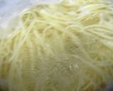 白石温麺で醤油らーめん作り方2写真