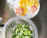 お一人様☆市販の冷やし中華で洋風隠し味作り方3写真