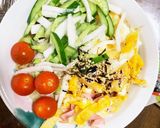 お一人様☆市販の冷やし中華で洋風隠し味作り方6写真