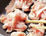 冷たい揚げなす肉そば☆冷凍食品フル活用！作り方2写真