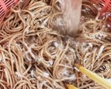 冷たい揚げなす肉そば☆冷凍食品フル活用！作り方12写真