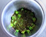 オクラとめかぶのネバネバ酢の物作り方4写真