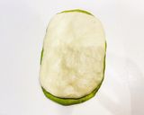 抹茶黒豆マーブル食パン作り方10写真