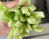 常備菜☆小松菜の塩炒め作り方1写真