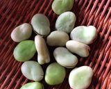 空豆の青煮作り方1写真