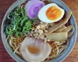 白石温麺で醤油らーめん作り方5写真